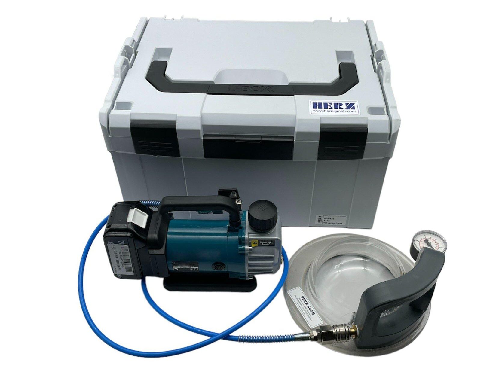 Prüfglocke, Prüfset, Lecksuche